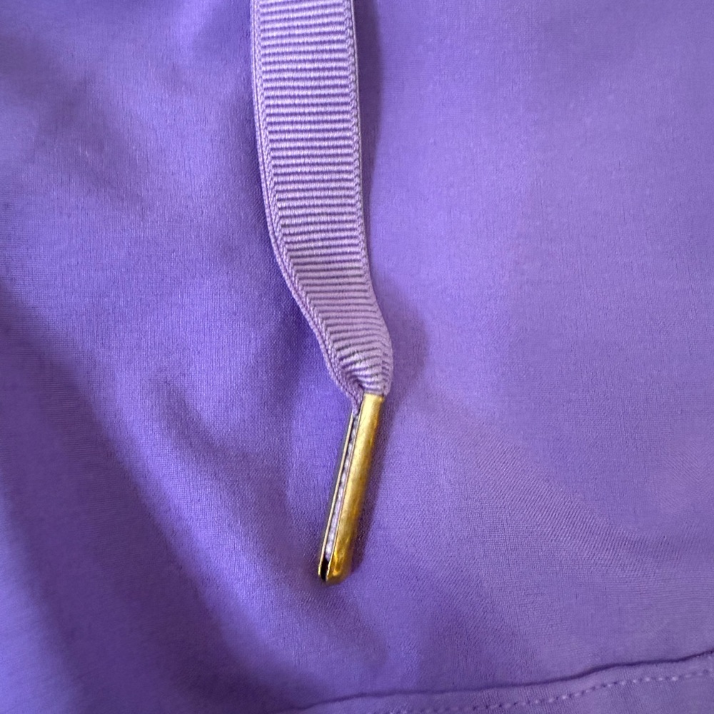 Lululemon low rise lined hotty hot shorts size 2.5" size 8 purple EUC - Picture 3 of 11